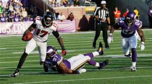 Devin Hester status is questionable heading into Sunday's game against his former team.(Ann Heisenfelt)